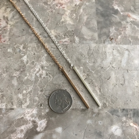 3 for $25⚡️long vertical bar necklace - Picture 7 of 8